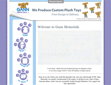 Tablet Screenshot of gannmemorials.com